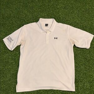 Under Armour Men's White Polo Shirt